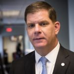 Boston Mayor Marty Walsh, at WBUR. (Robin Lubbock/WBUR)